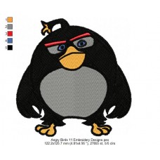 Angry Birds 11 Embroidery Designs